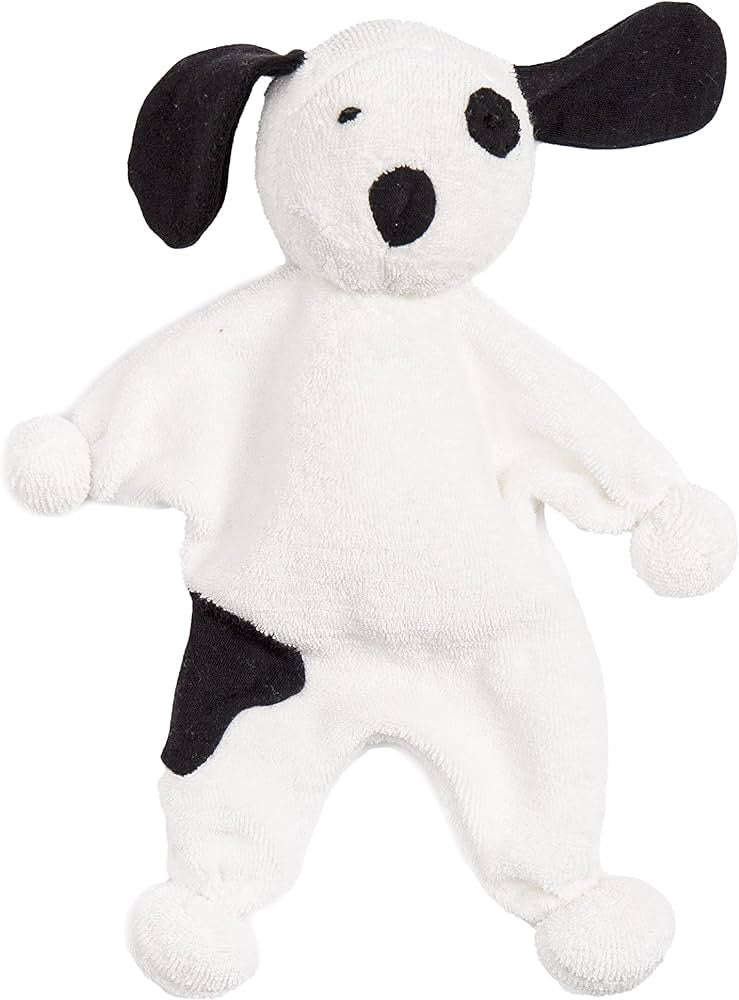 Under the Nile organic plush dog baby toy