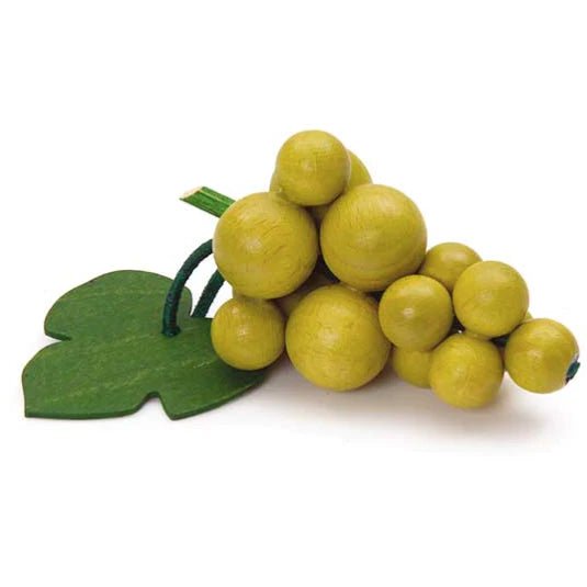 Erzi wooden play food green grapes