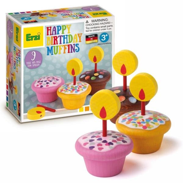 Erzi play food birthday muffins
