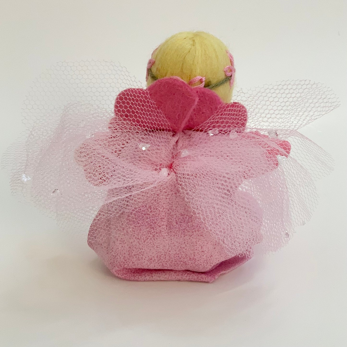 evi rose garden fairy waldorf doll wings