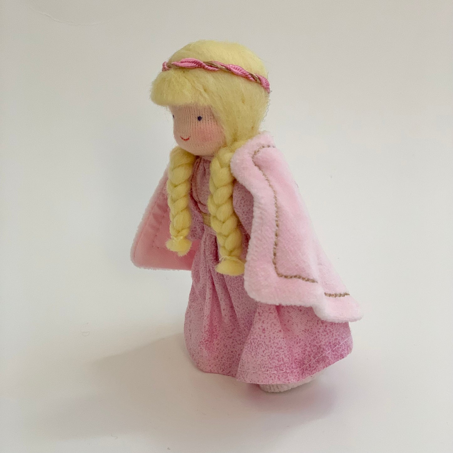 evi princess waldorf dollhouse doll with blonde braids
