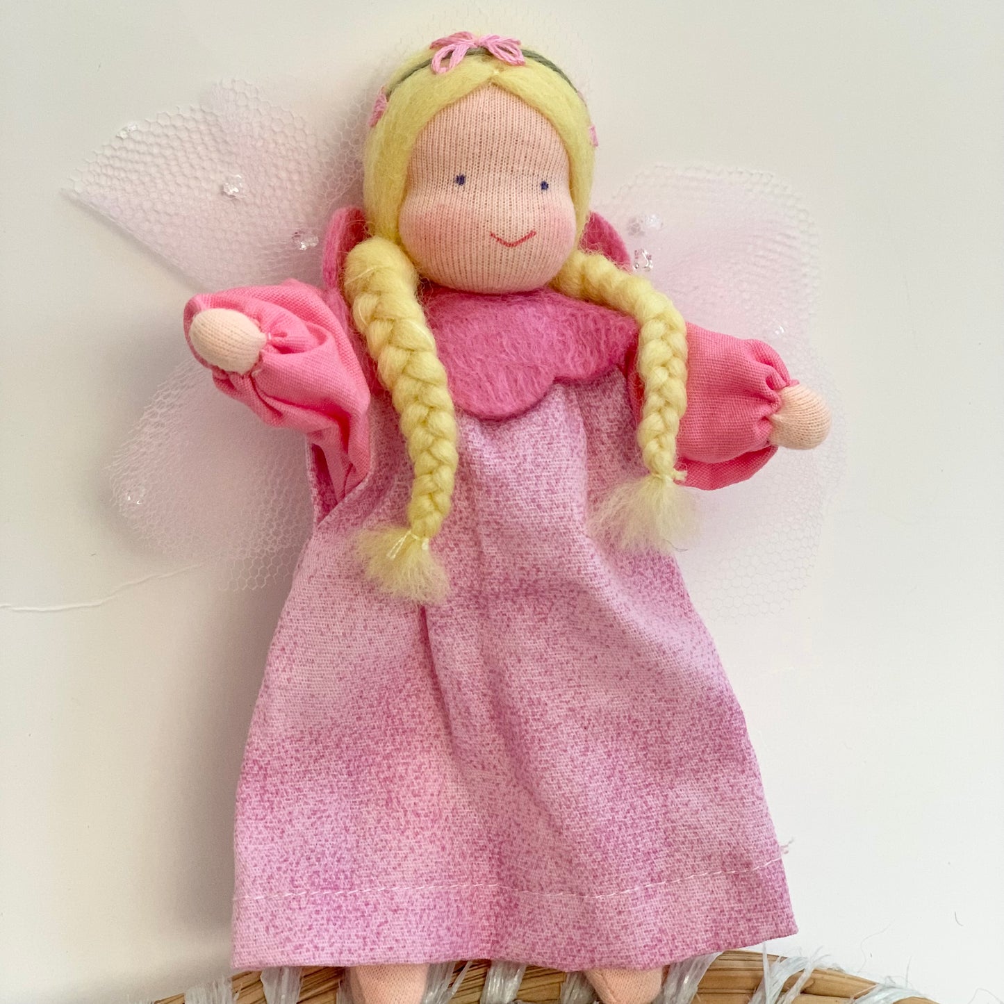 evi rose garden fairy waldorf small world doll