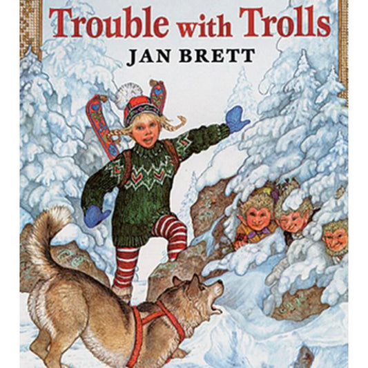 Trouble With Trolls Hardcover Book