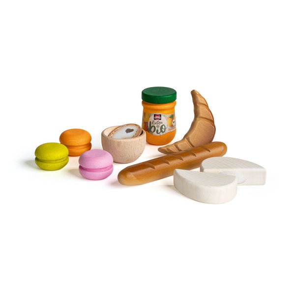 Erzi french play food set