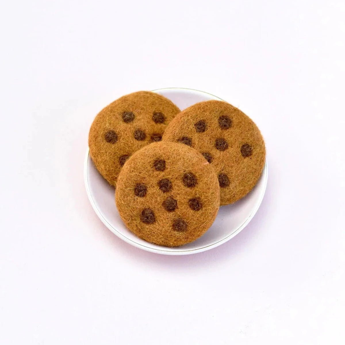 felt play food cookies