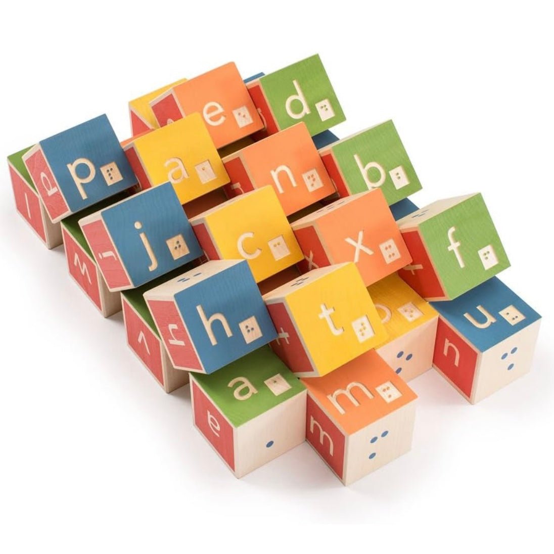 braille abc toy blocks