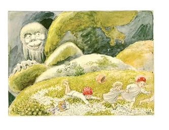children of the forest elsa beskow illustration of kids running