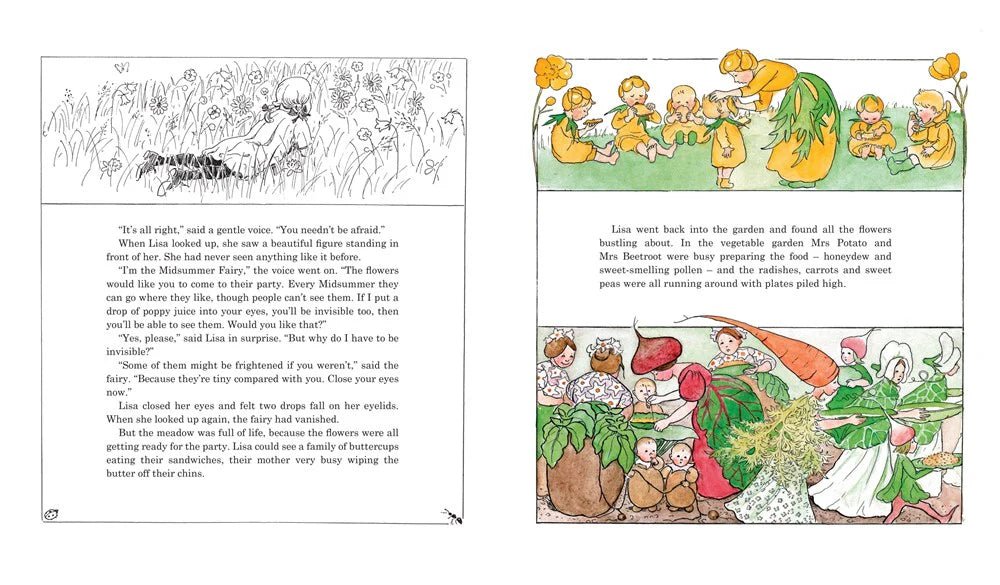 flowers festival elsa beskow book inside page