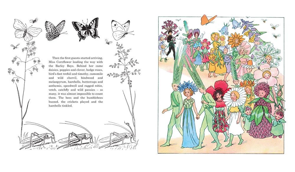 flowers festival beskow book inside
