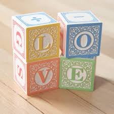 Uncle Goose ABC Blocks with Wagon - Made in USA