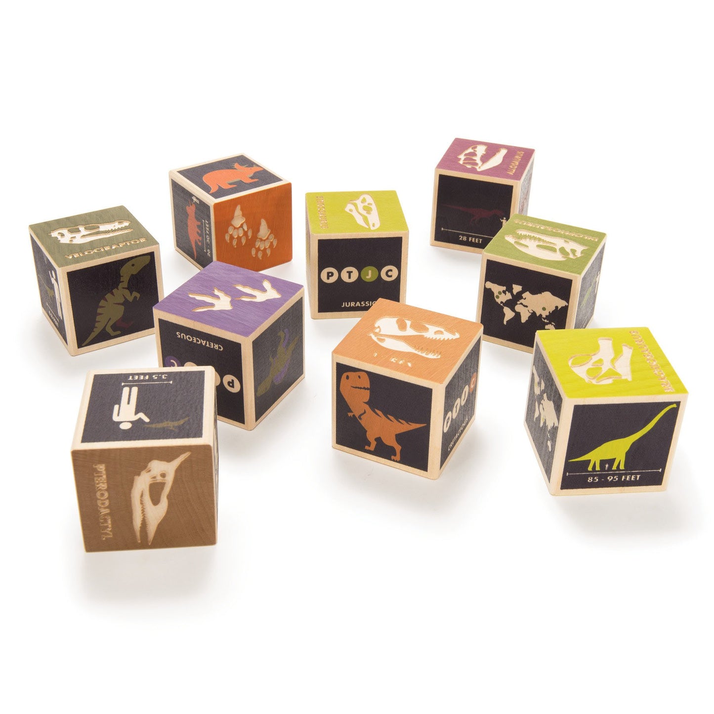 uncle goose wooden dinosaur blocks