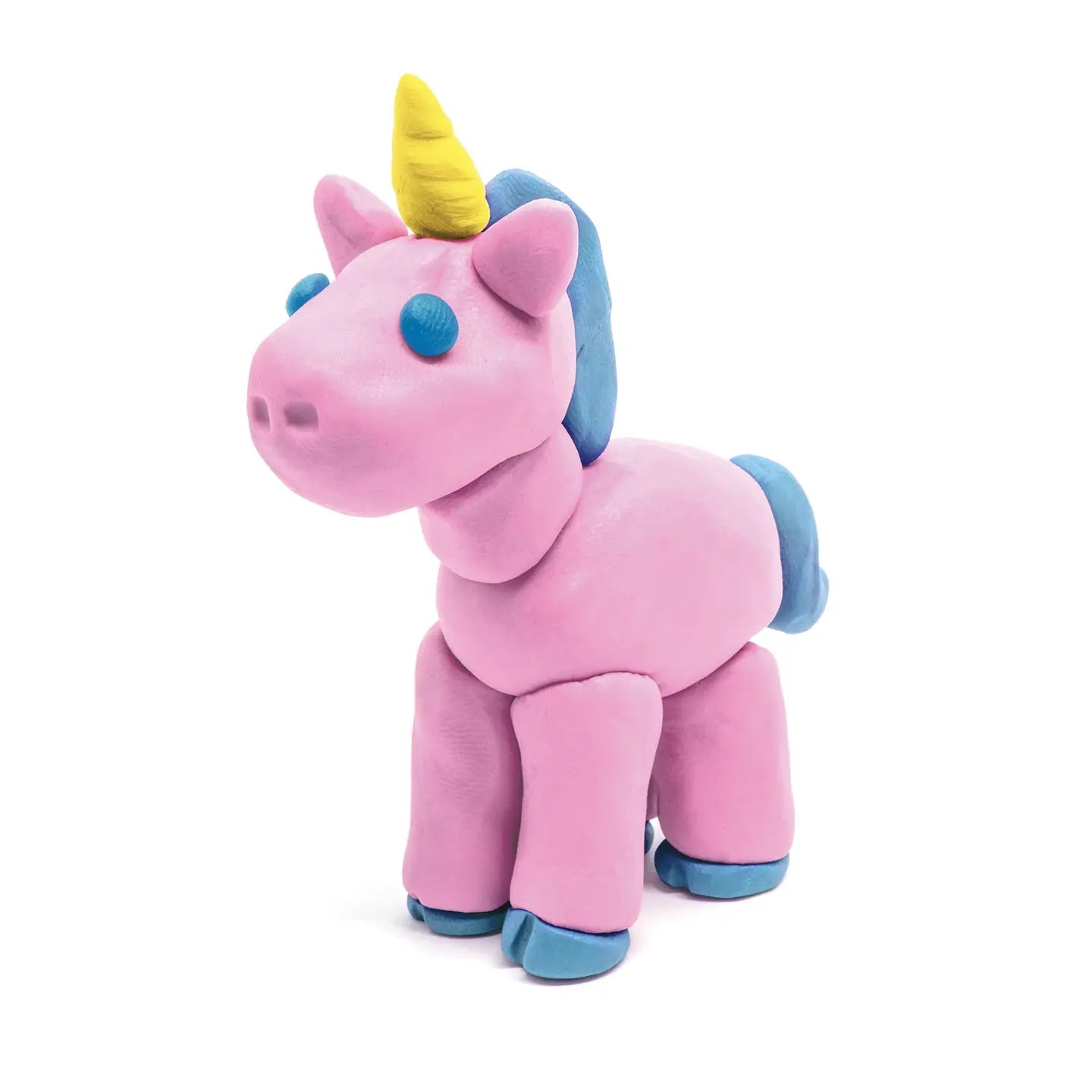 unicorn made of eco kids play dough