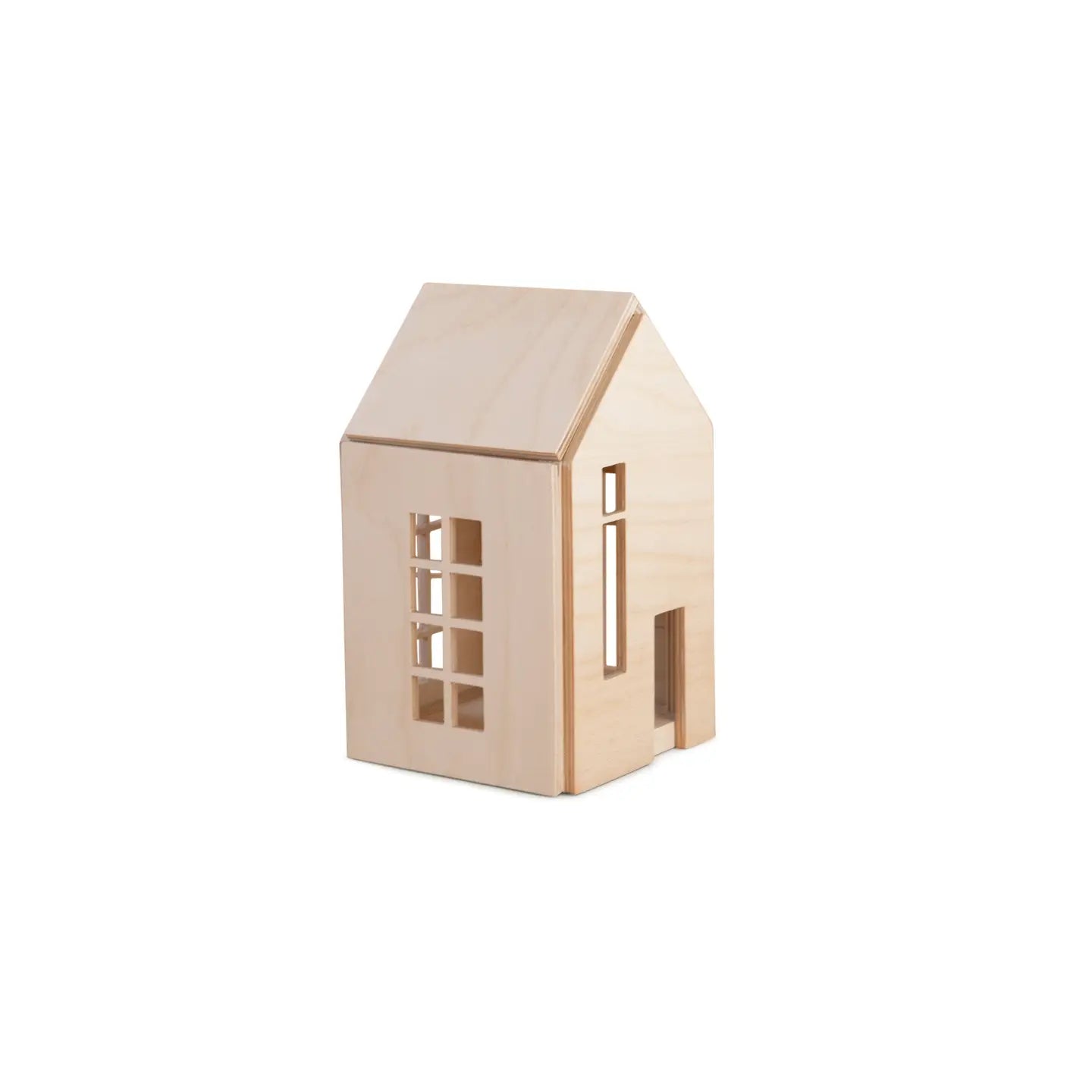Build and Play Magnetic Wooden Dollhouse