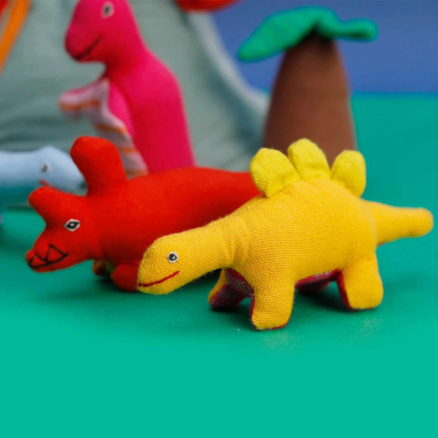 fabric dinosaur toys
