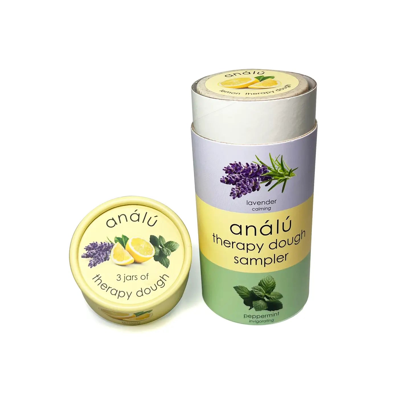 canister of eco kids analu therapy dough