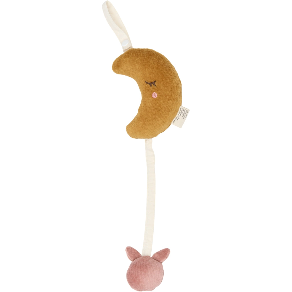 Organic Musical Moon and Bunny Mobile