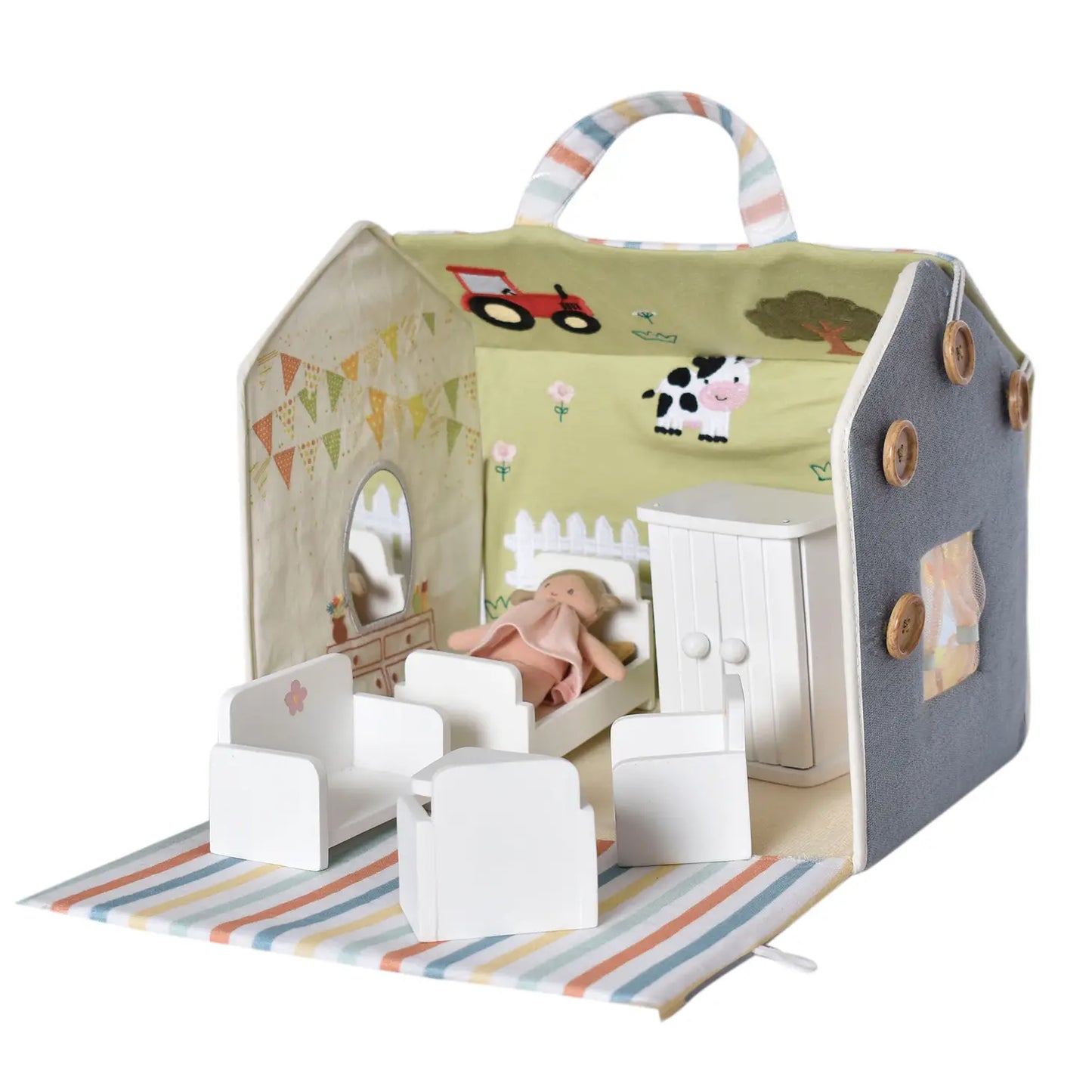 handmade doll house play set