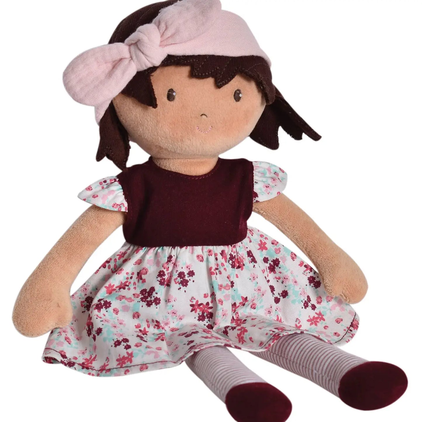 fair trade handmade cloth doll selina