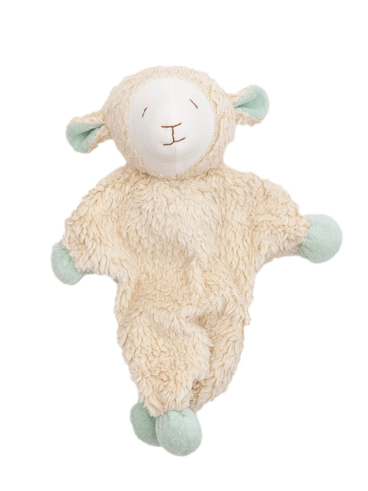 under the nile fair trade organic baby sheep sherpa snuggle toy