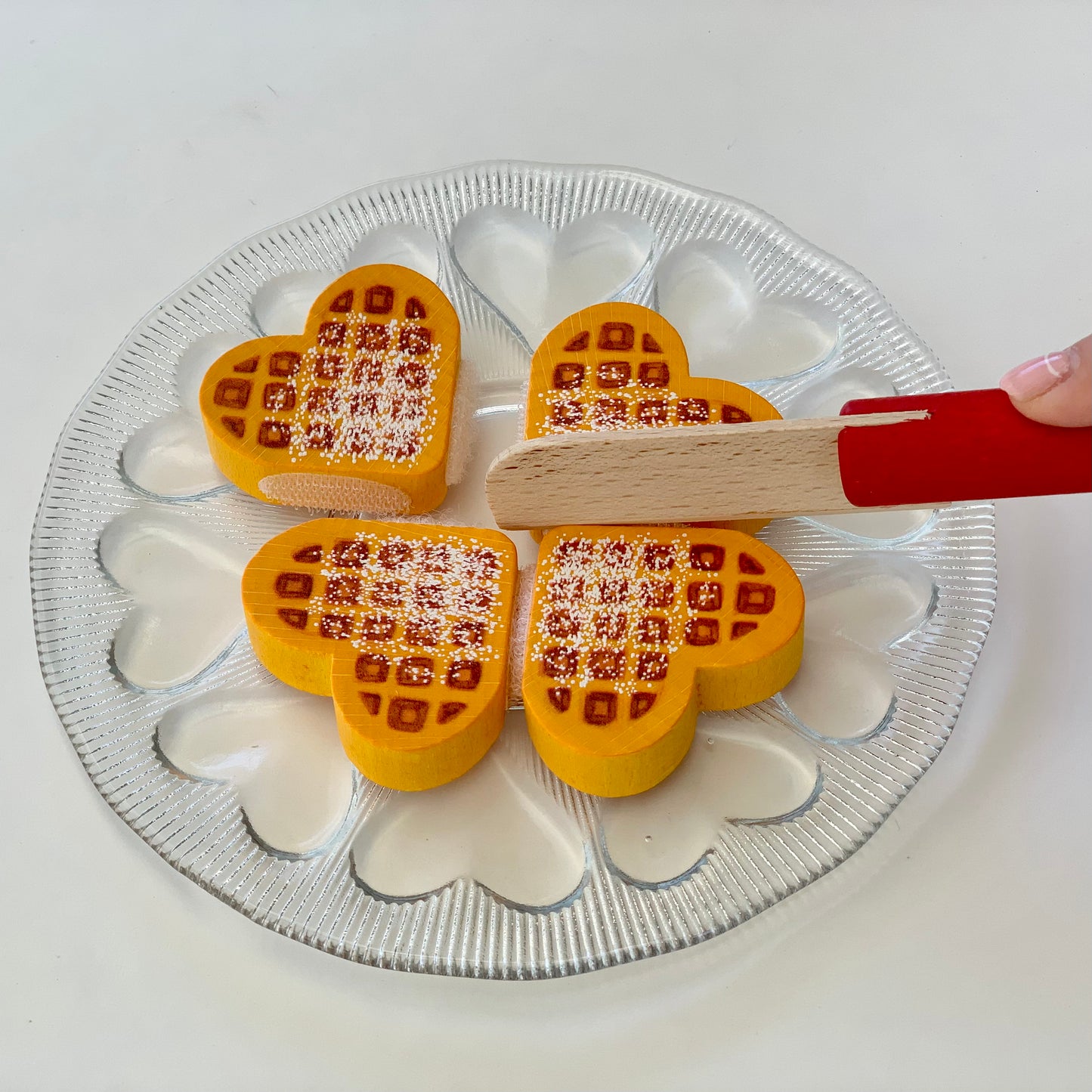 Erzi Wooden Waffle to Cut