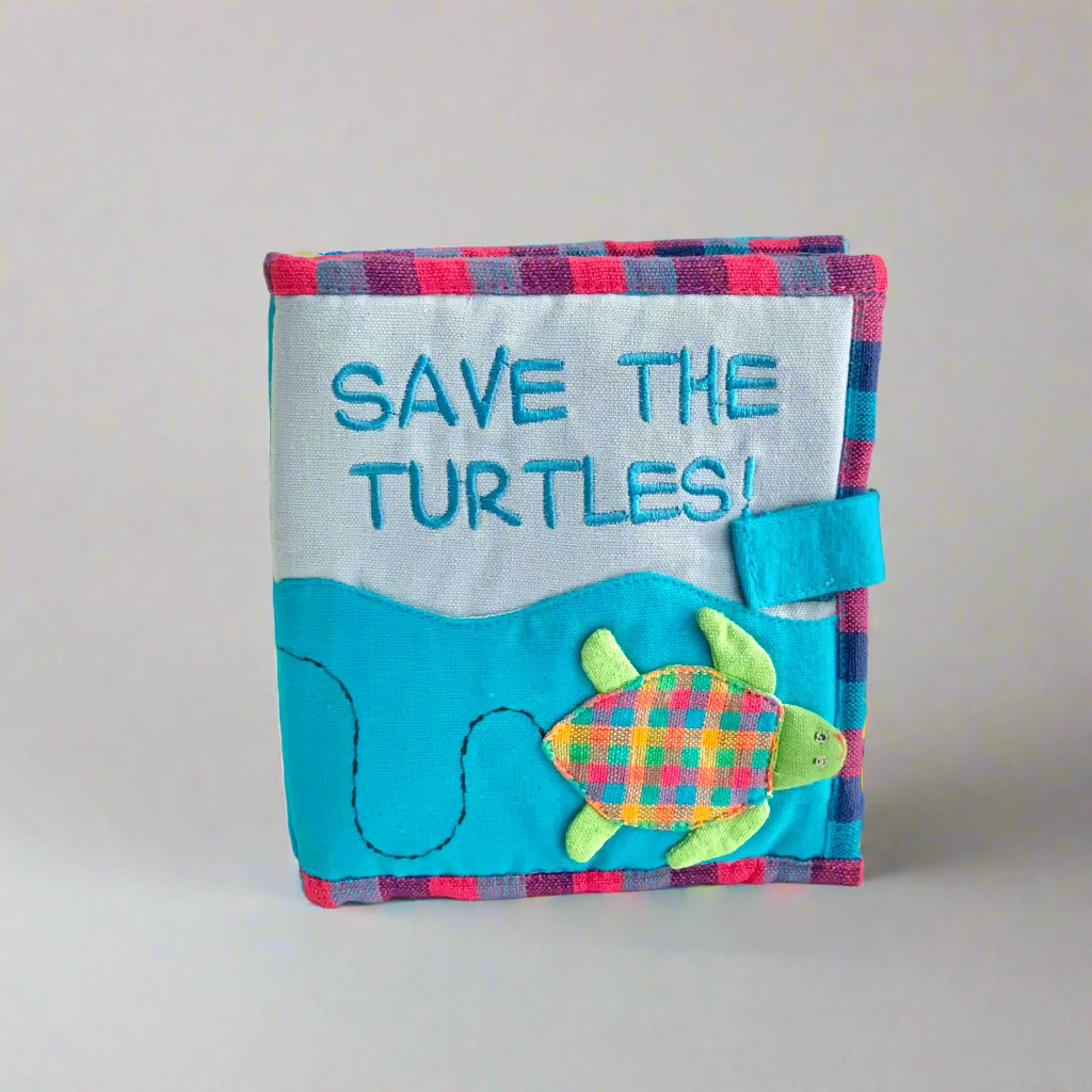 fair trade save the turtles baby book