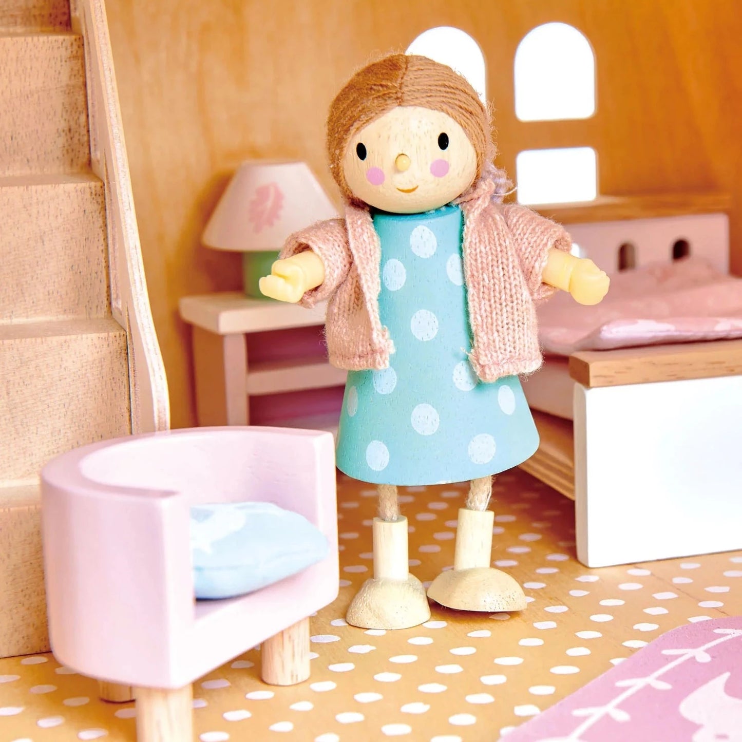 tender leaf toys natural dollhouse doll