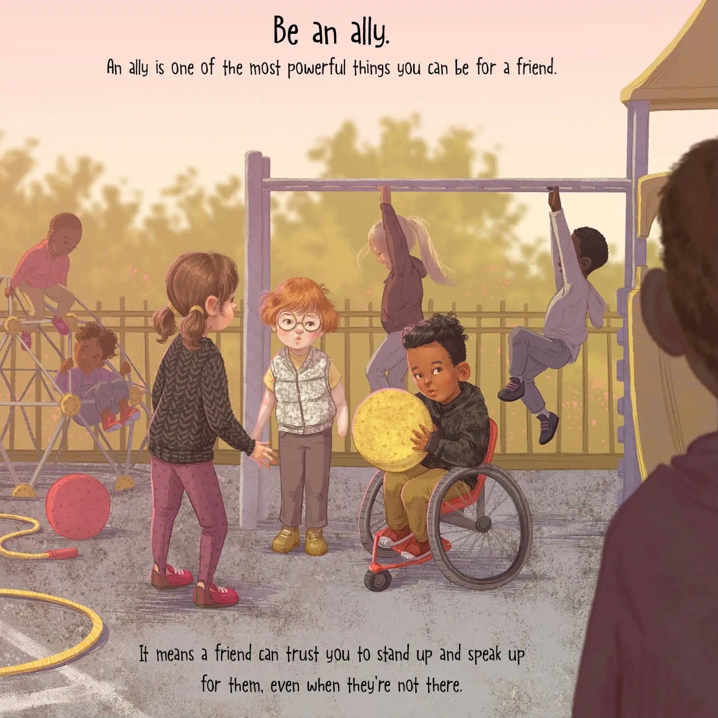 a friend like you hardcover diverse children's book illustration
