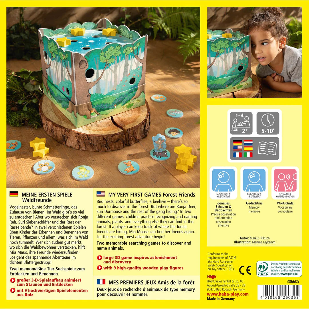 haba my very first games forest friends 4