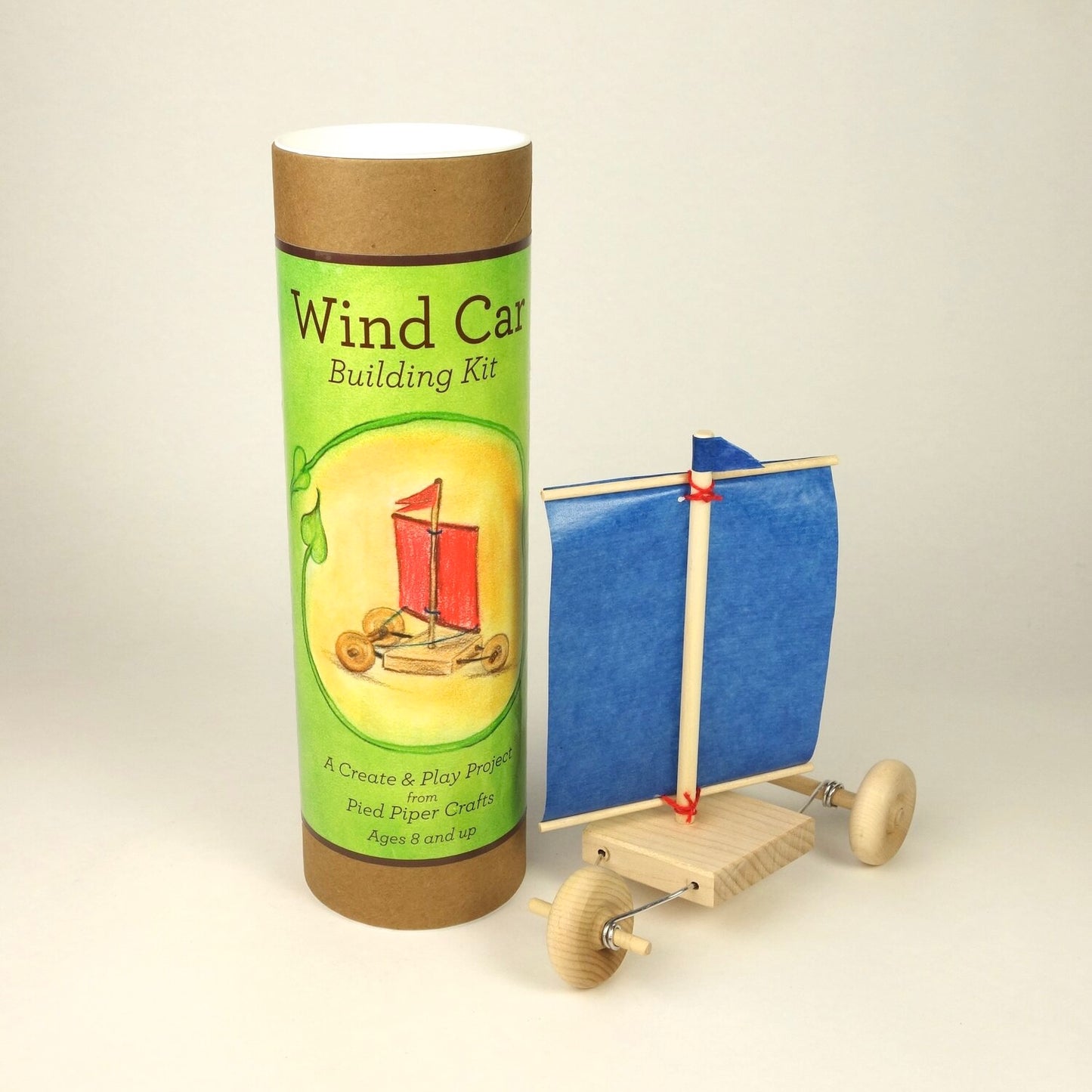 pied piper wind car craft kit for kids