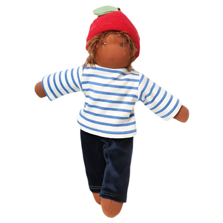 nanchen organic garden child boy waldorf doll levi