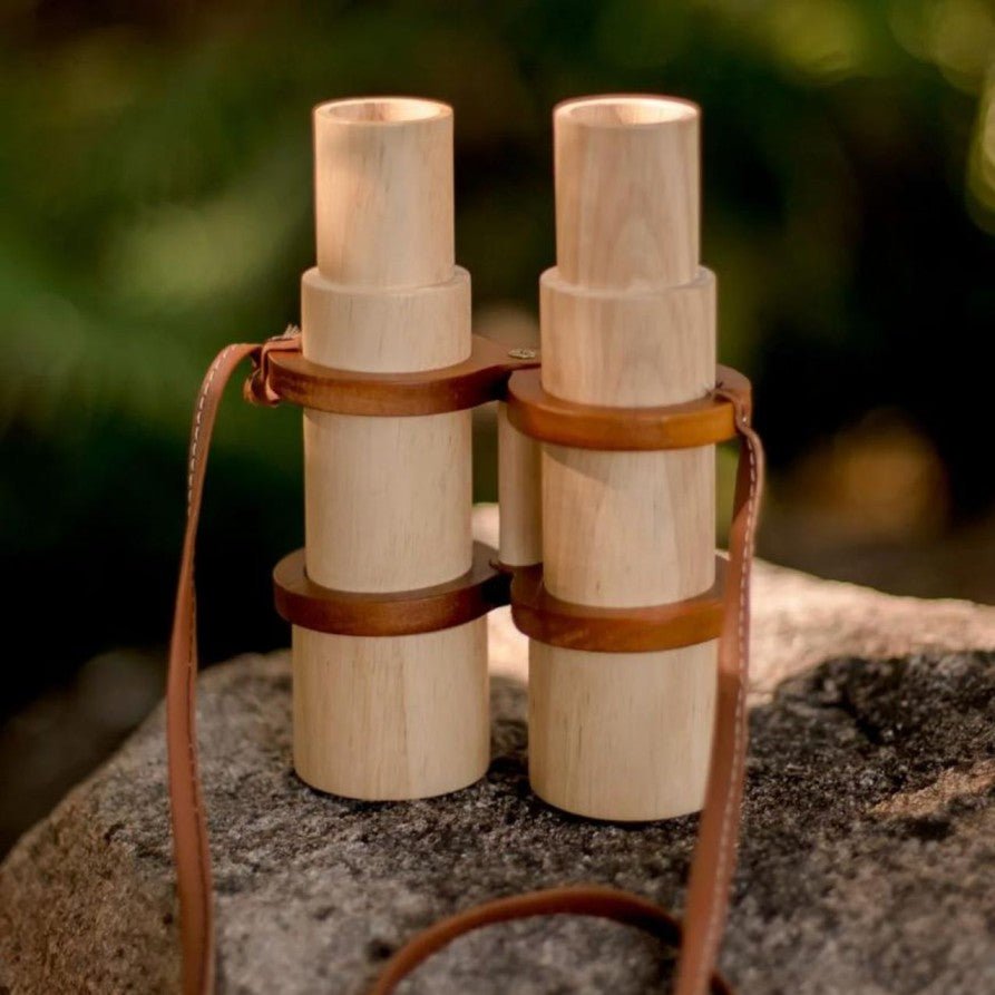 qtoys wooden binoculars