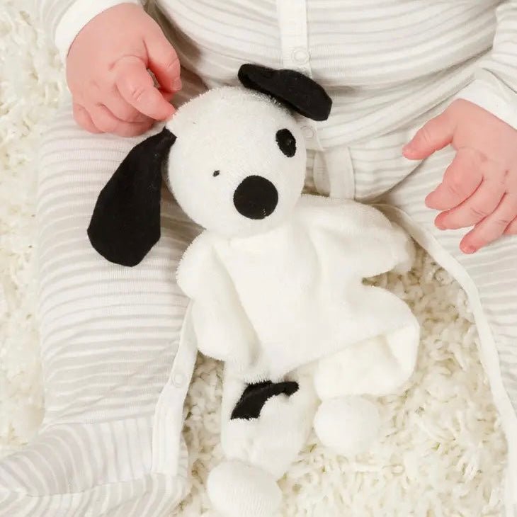 Under the Nile organic baby toy dog