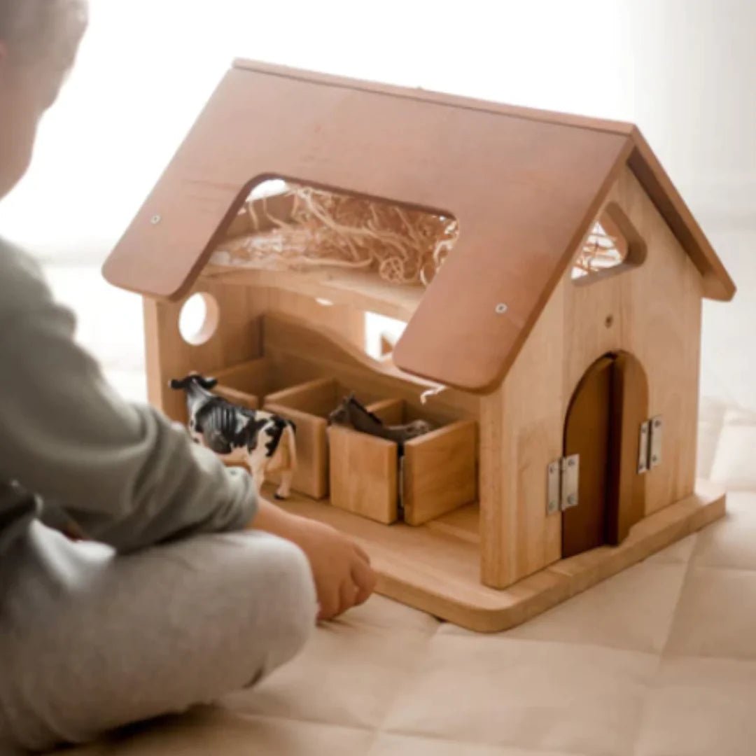 Natural Wooden Barn Stable