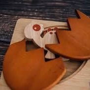 Wooden baby dinosaur hatching puzzle