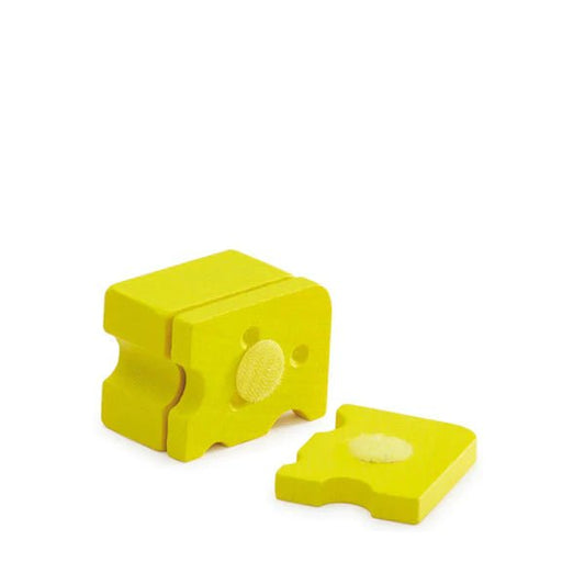 Erzi wooden play food cheese to cut
