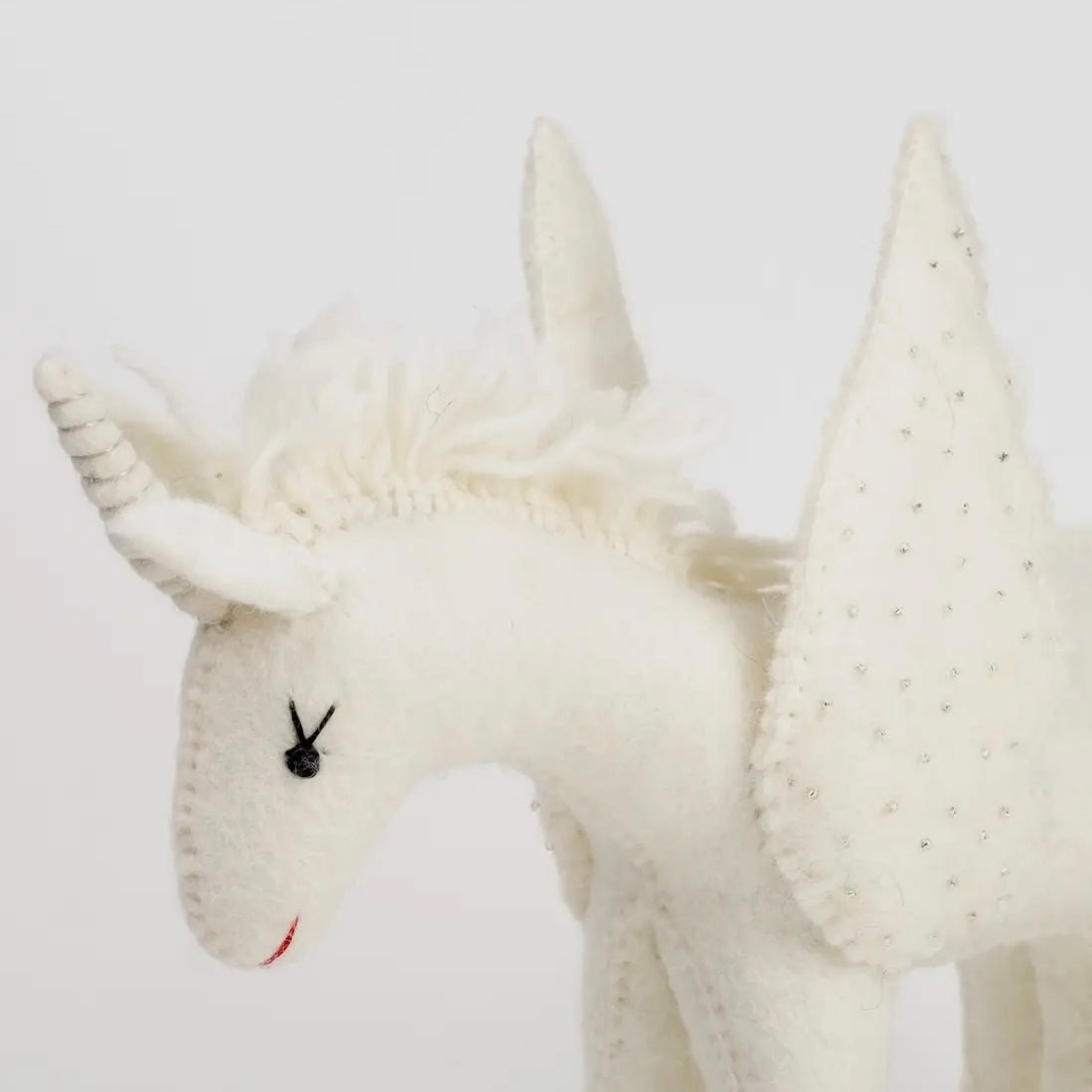 Handmade Felted Unicorn Plush