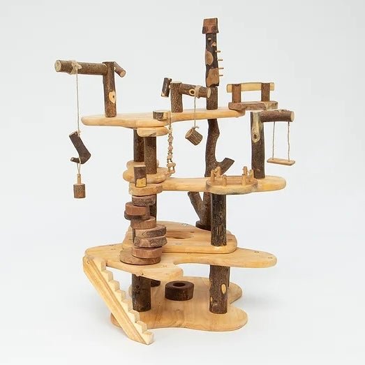 tree blocks build a treehouse