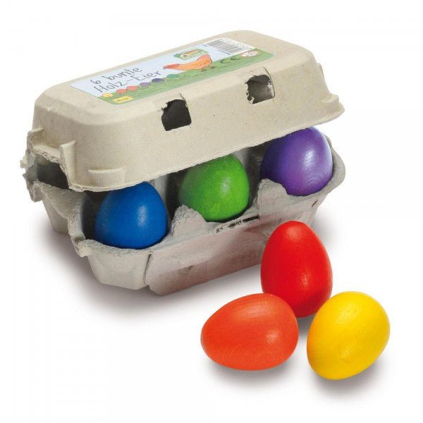 Erzi wooden play food Easter eggs