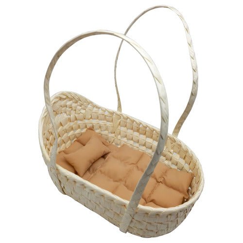 Seagrass baby doll carrier
