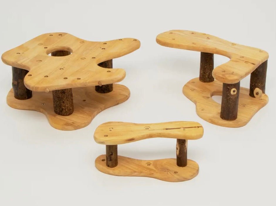 Wooden treehouse toy parts 