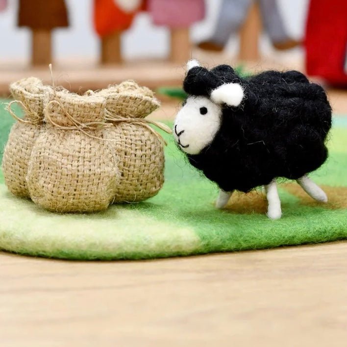 tara treasures black sheep toy set