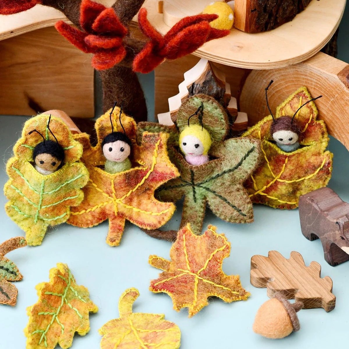 Handmade Four leaf fairy babies