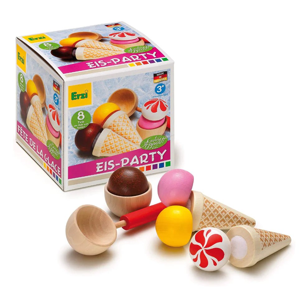 erzi wooden play food ice cream party 2