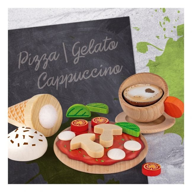 erzi wooden play food italia assortment