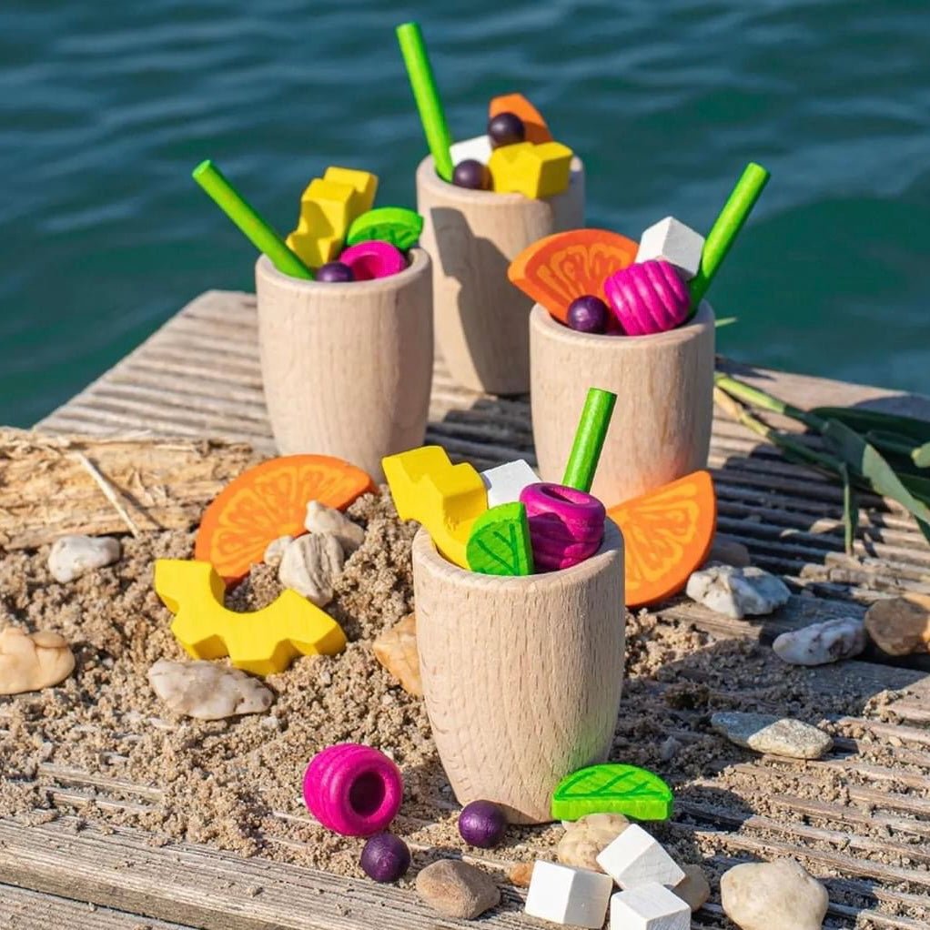 Erzi Wooden Lemonade and Fruit Drinks Set