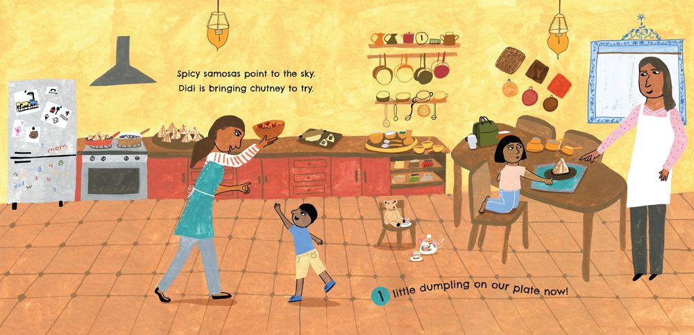 Dumpling Day Barefoot Book illustration