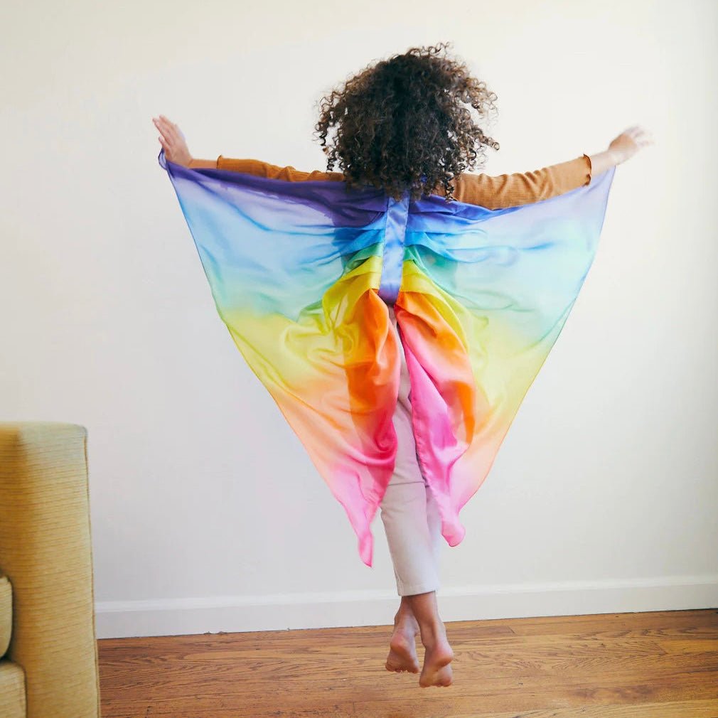 sarah's silks rainbow fairy wings