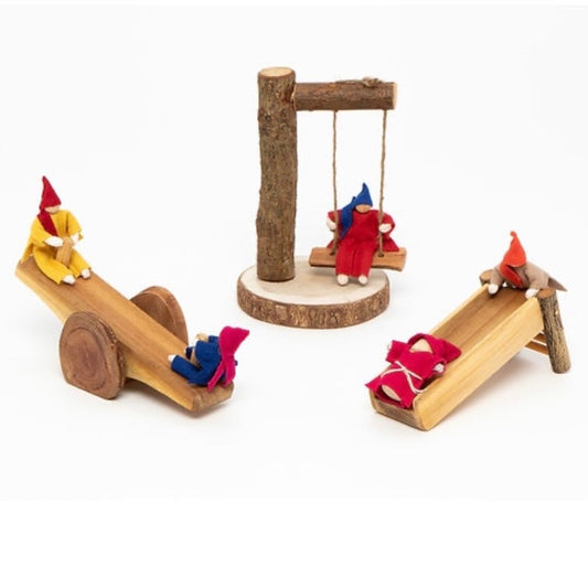tree blocks waldorf wooden playground