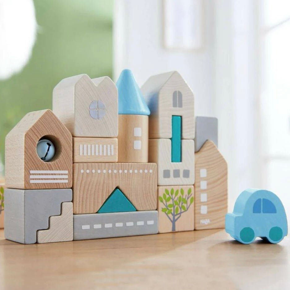 haba town wooden building blocks