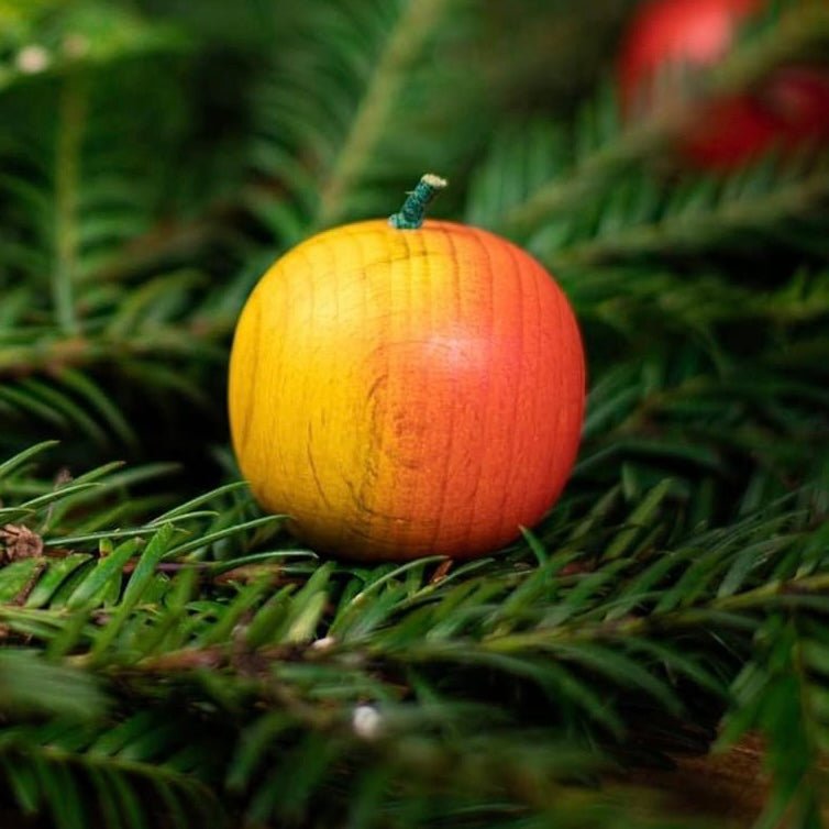 erzi eco-friendly wooden play food peach